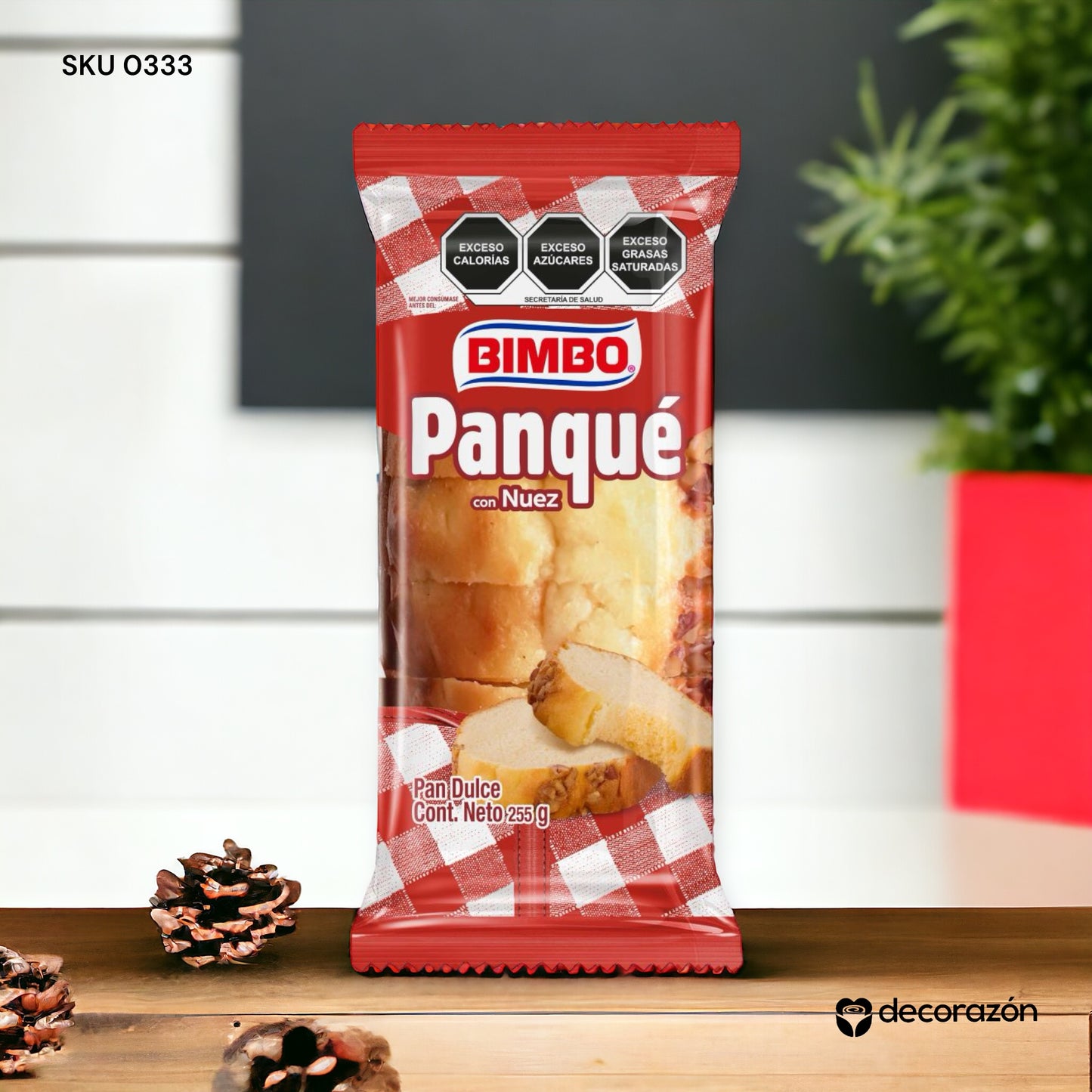 Panque Nuez 255gr