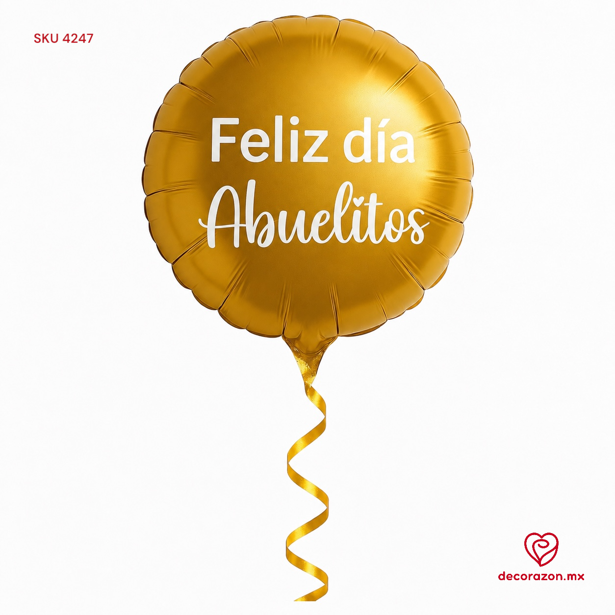 Globo 18’ Oro Abuelitos