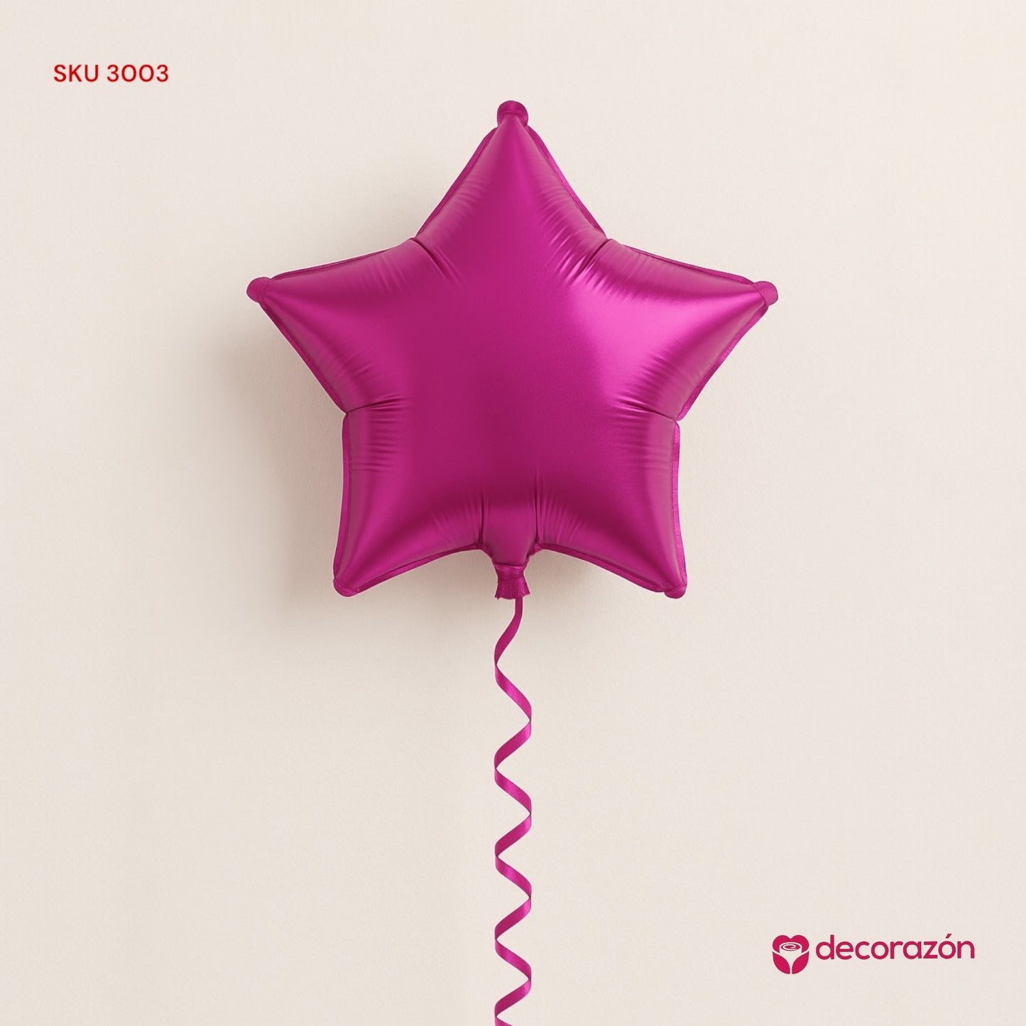Globo metálico Estrella 18’ Bugambilia
