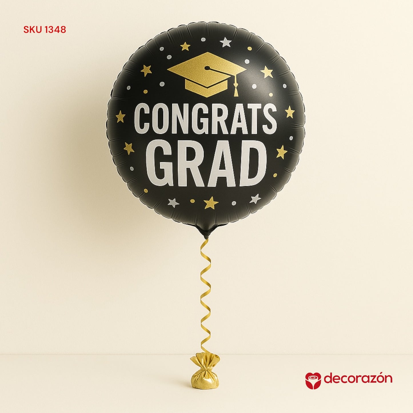 Globo con helio 18” Motivo Graduación