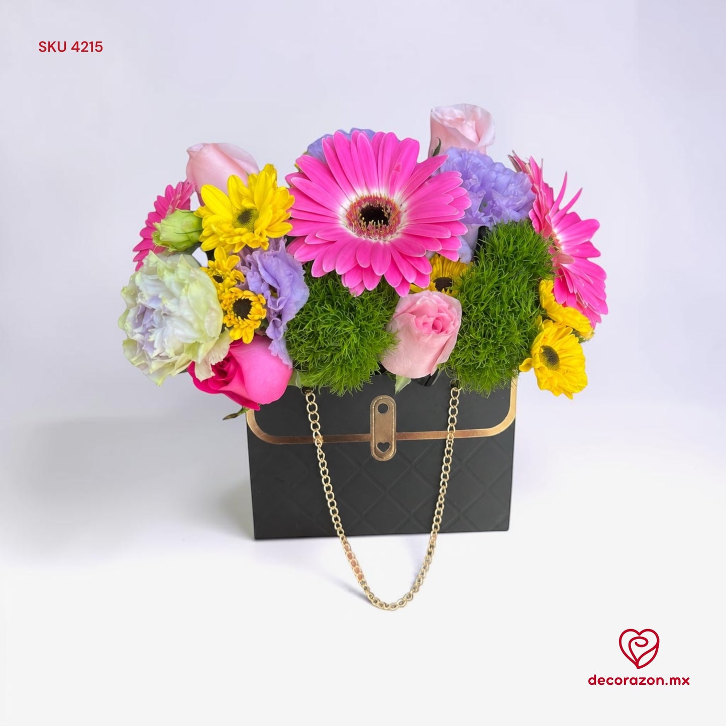 Mix floral caja negra