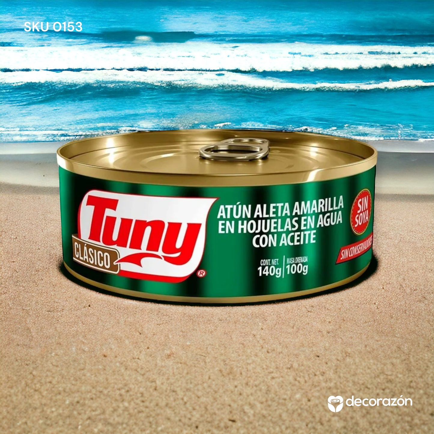Lata de Atun en aceite Tuny 140gr