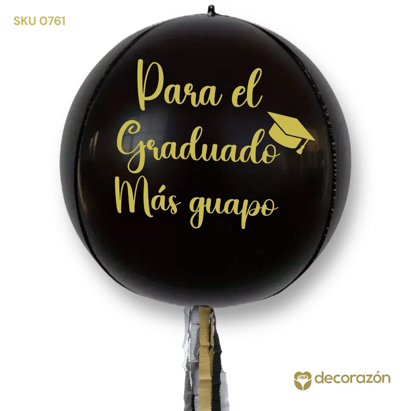 Globo Orbz Para el Graduado más guapo