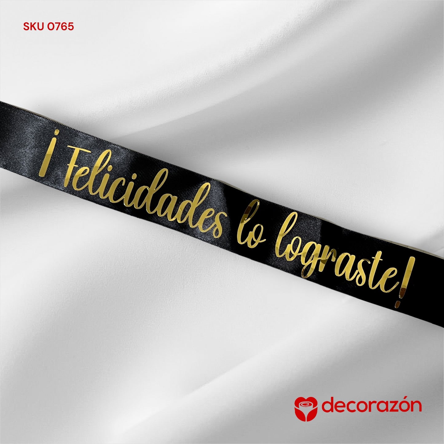 Listón Felicidades lo lograste