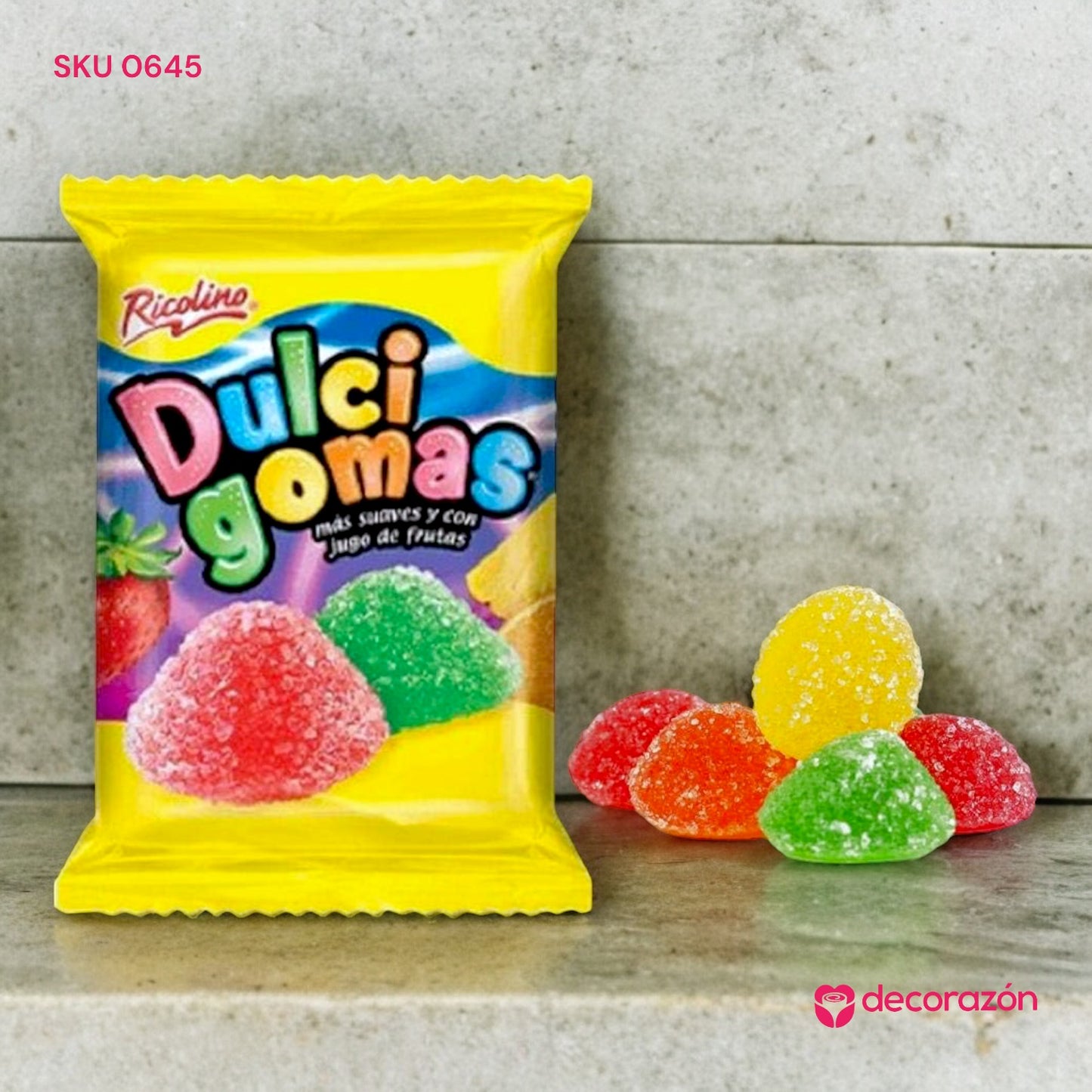 Dulcigomas Ricolino 63gr