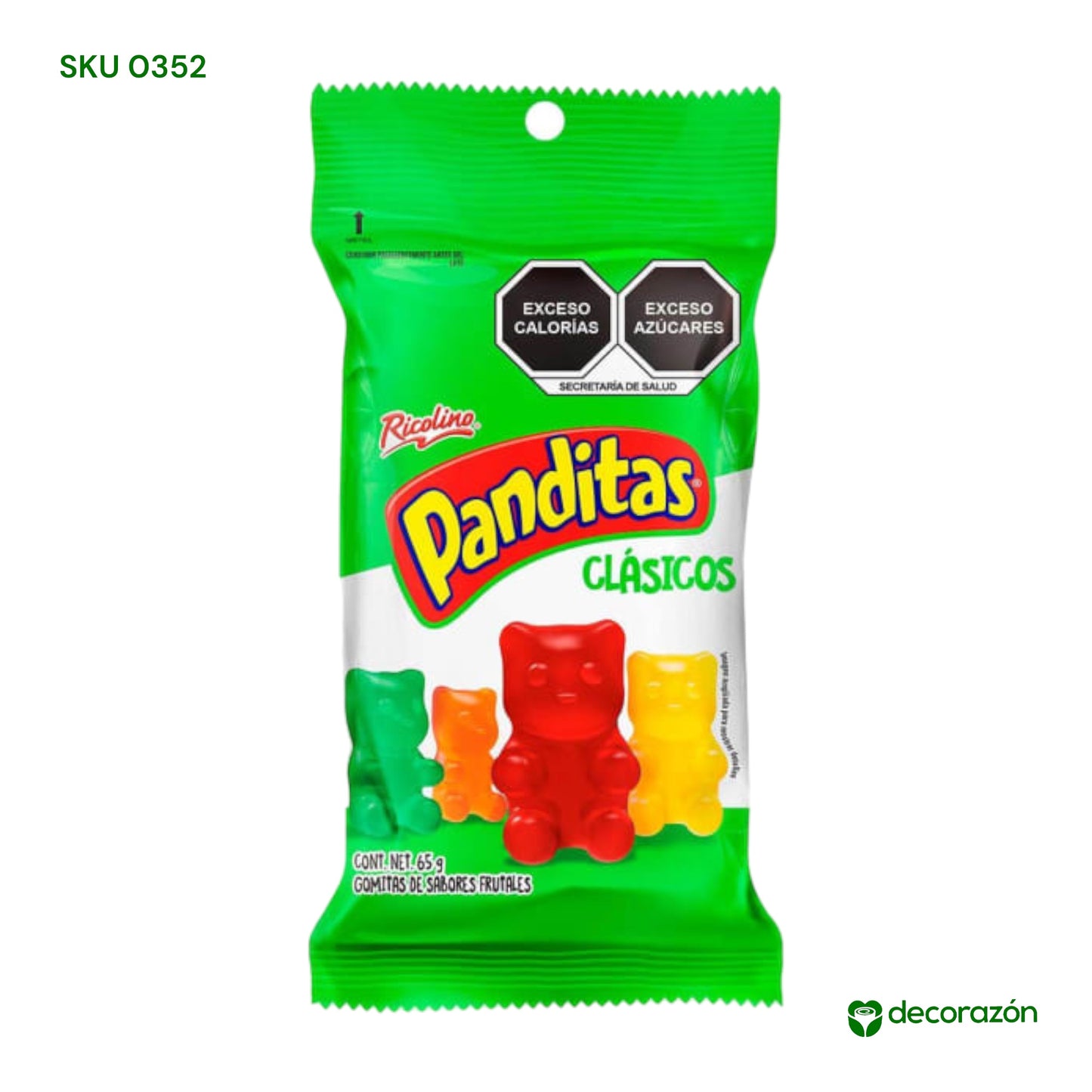 Panditas Ricolino 65gr