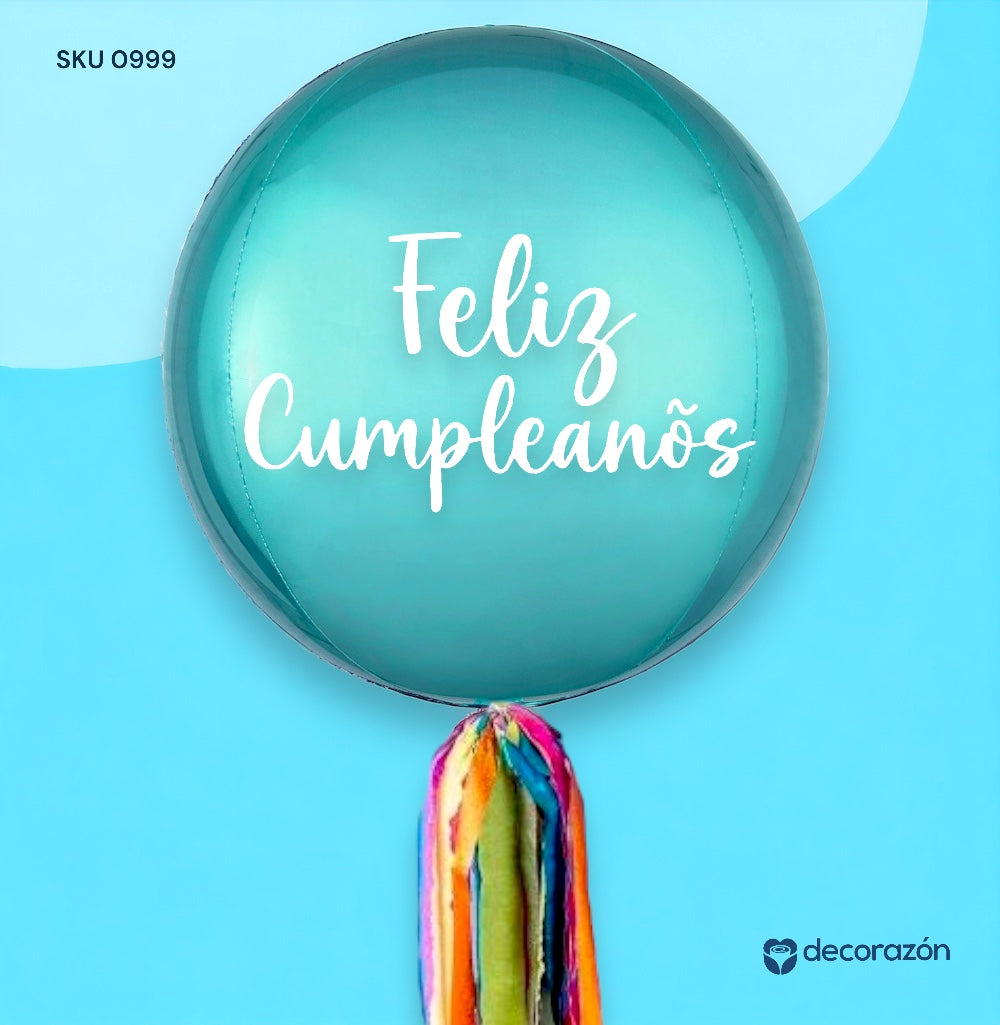 Globo Orbz Azul Cielo