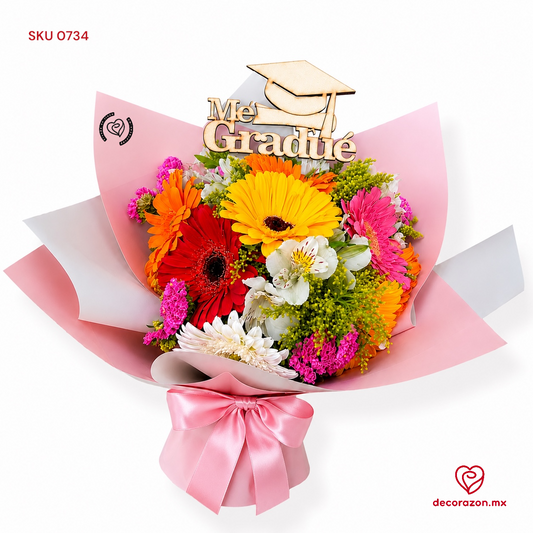 Ramo de Gerberas Graduación