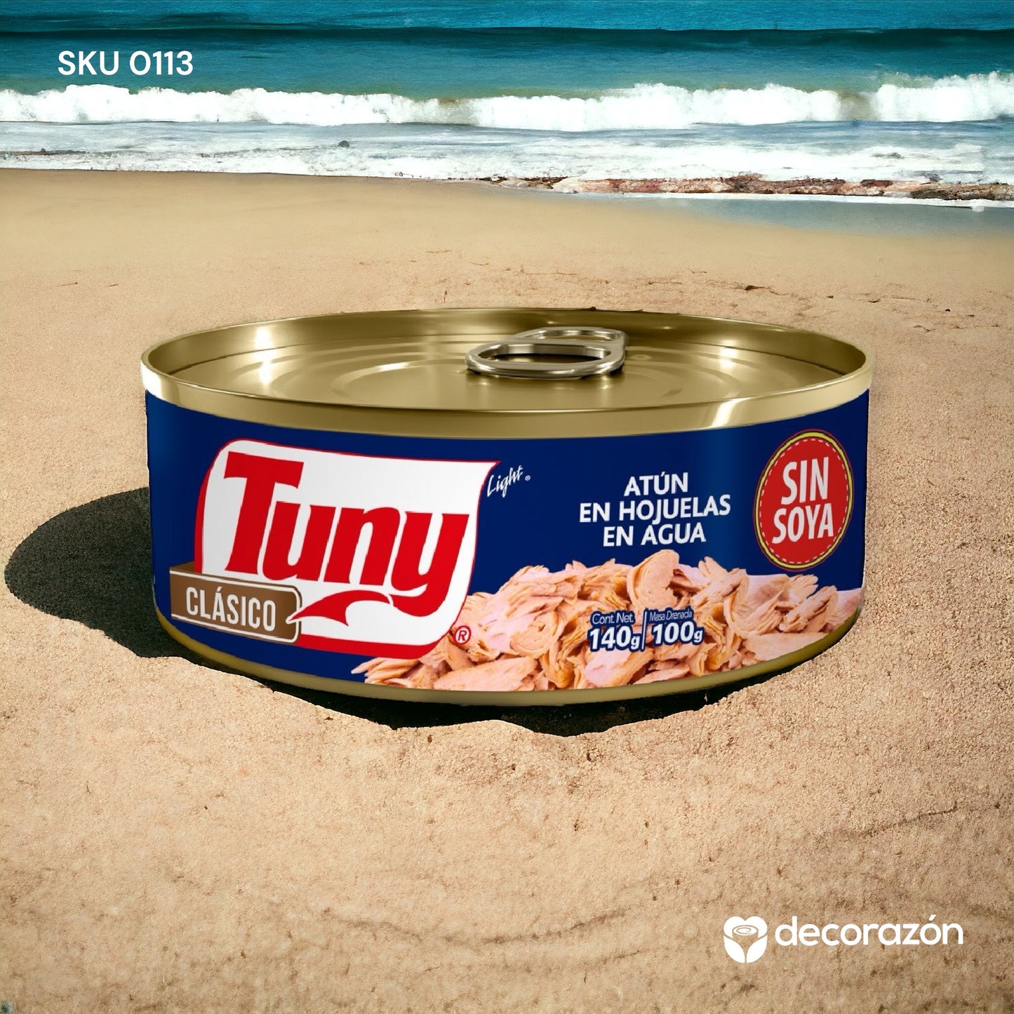 Lata Atún en agua Tuny 140gr