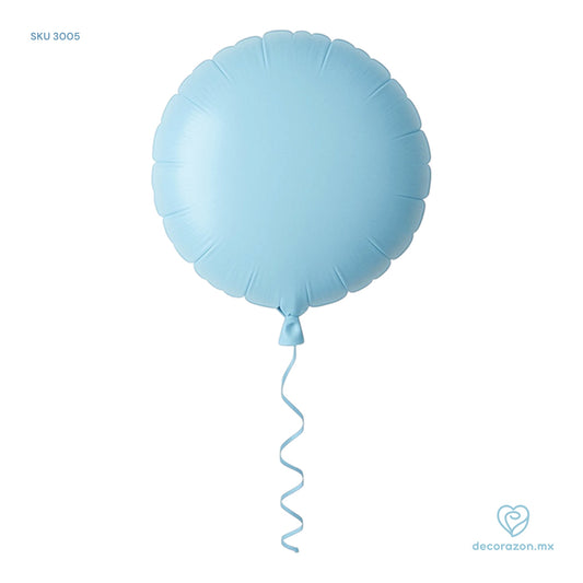 Globo redondo 18’ Azul cielo