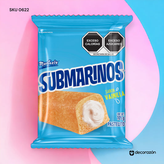 Submarinos Vainilla 105gr