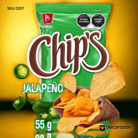 Chips Jalapeño 55 gr