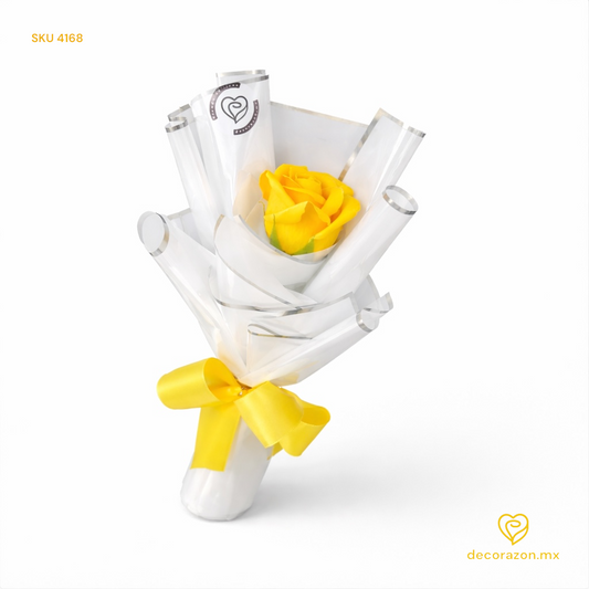 Rosa amarilla eterna