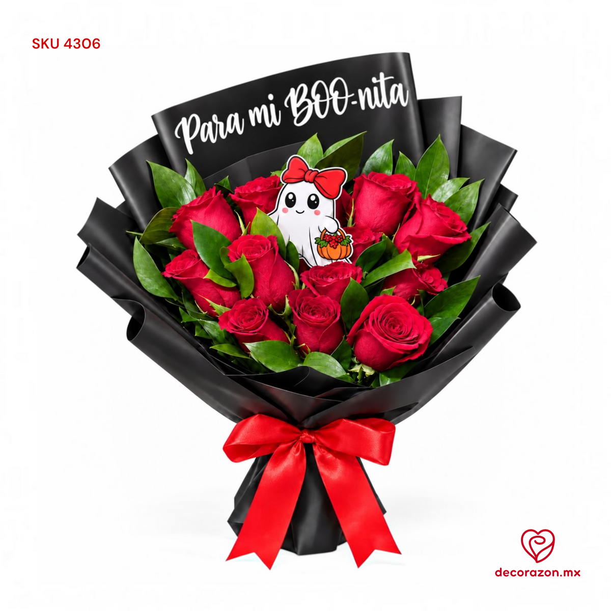 Boo-nita rosas rojas