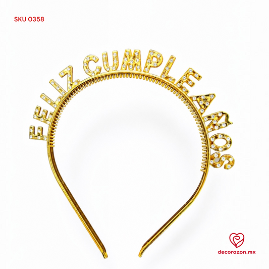 Tiara Feliz Cumpleaños