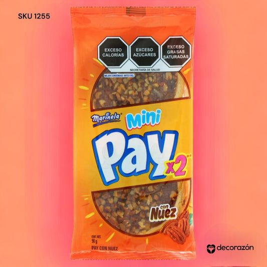 Mini Pay Marinela con Nuez 96 gr