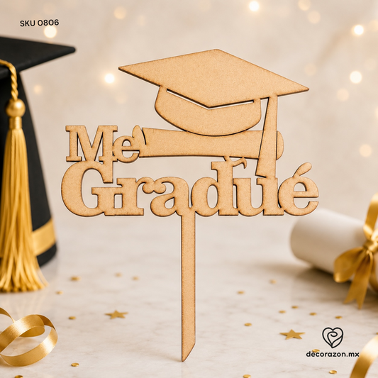 Topper Graduación