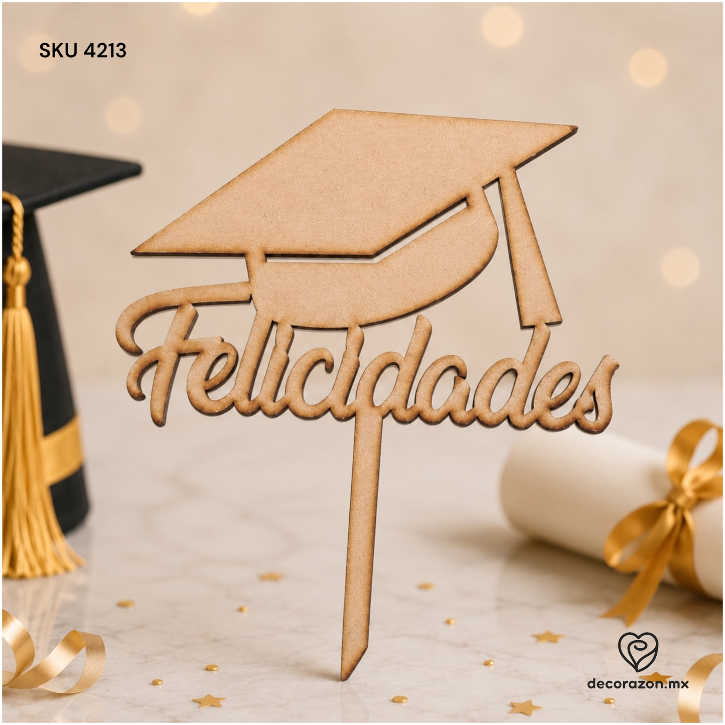 Topper Felicidades