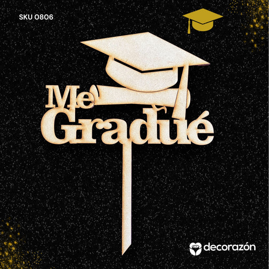 Topper Graduación